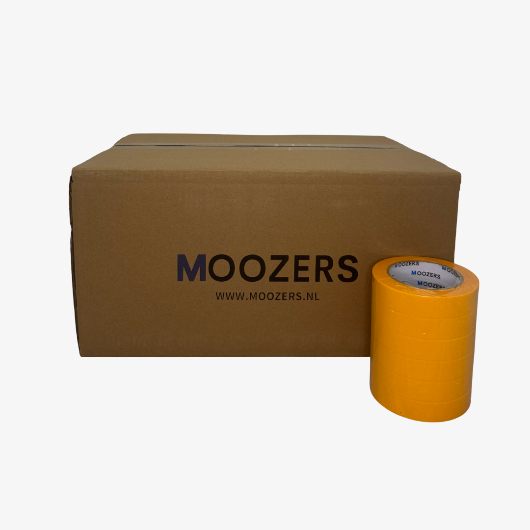 BOX Moozers Washi Tape Yellow 24mm 50M